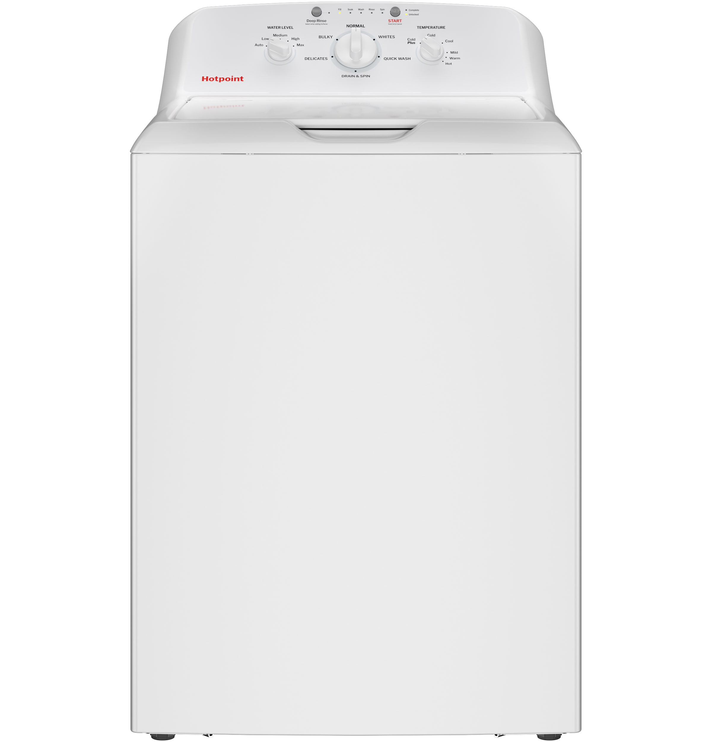 Hotpoint® 4.0 cu. ft. Capacity Washer with Stainless Steel Basket,Cold Plus and Water Level Control​ - Appliances AI Companion