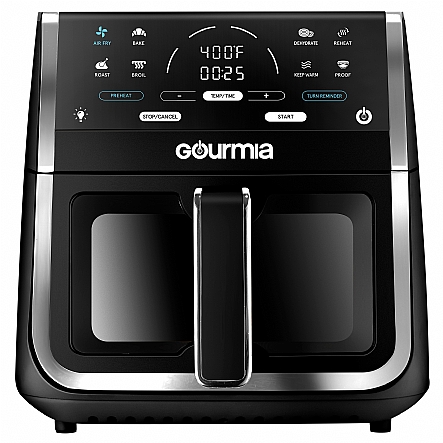Gourmia GAF836BK 8-Quart Digital Window Air Fryer  - Kitchen AI Companion