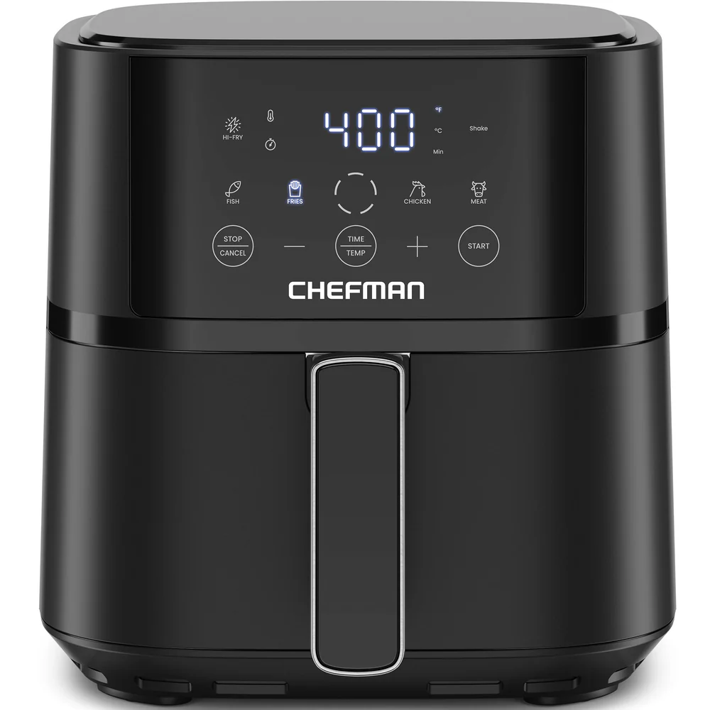 chefman - TurboFry®   Touch   4-Quart   Digital   Air   Fryer - Kitchen AI Companion