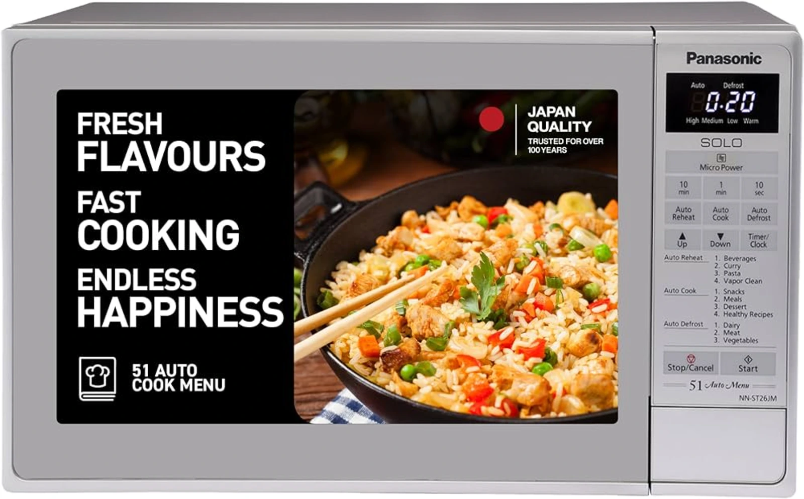 Panasonic 20L Solo Microwave Oven